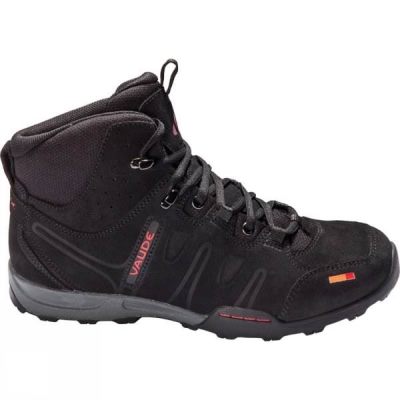 Botas Trekking Vaude Grounder Ceplex Mid II Hombre Negras - Chile WSM697081